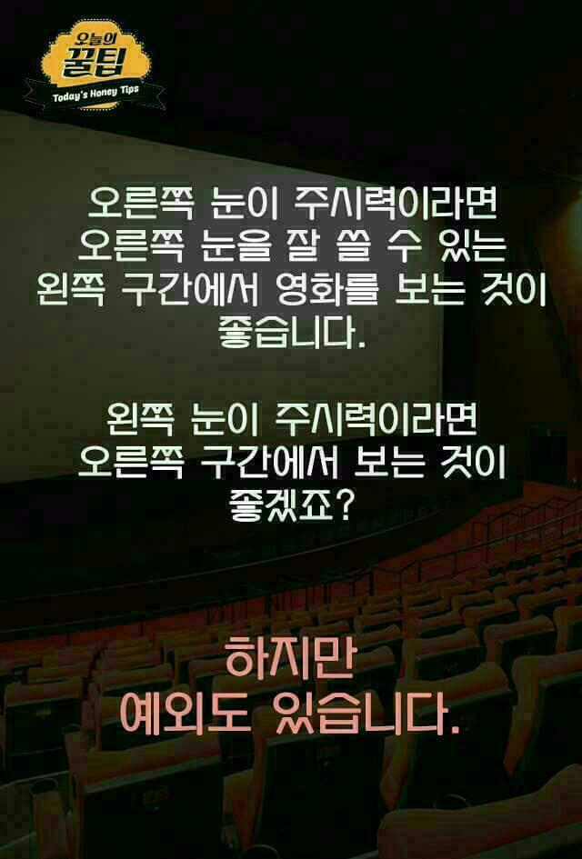 영화관 상영관 내부의 좌석 배치와 중앙 열 프라임존